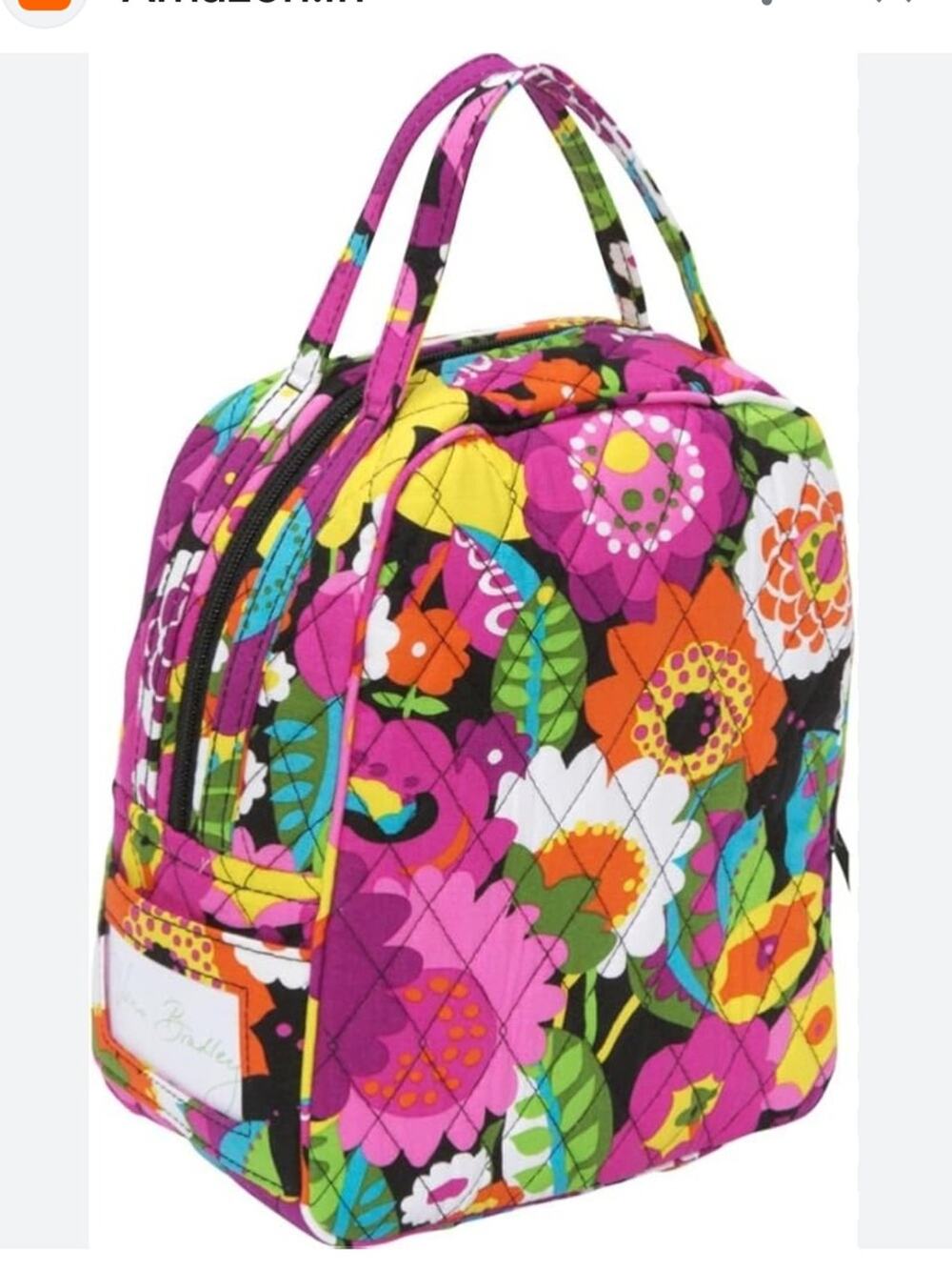 Vera Bradley Lunch Bunch Venetian Paisley Insulated Lunch Bag Floral Quilted